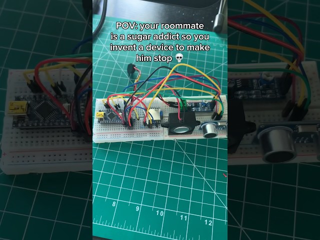 EASY project to PRANK your roommate! #engineering #electronics #arduino