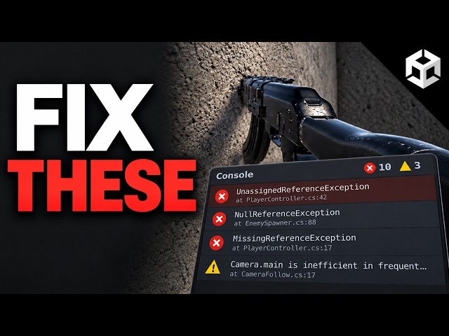 Top 10 Unity Mistakes and How To Fix Them
