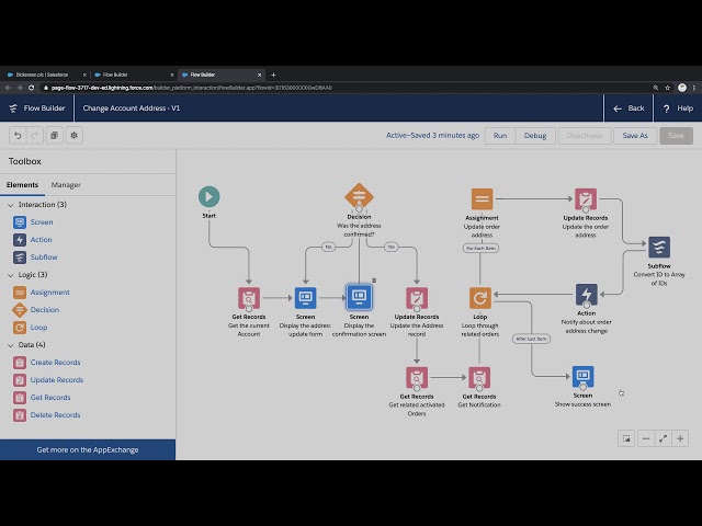 Flow Builder Demo
