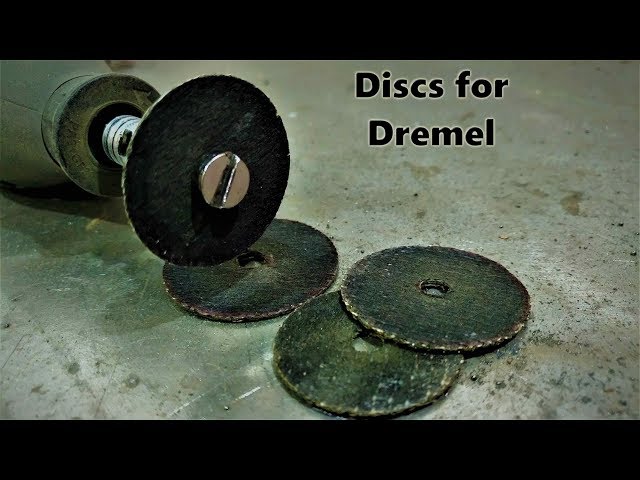 How to make cutting discs for Dremel