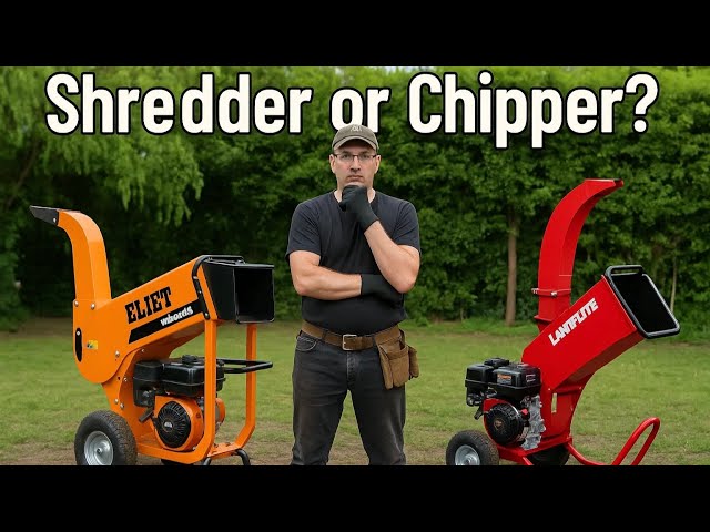 Shredder vs Chipper: Which One Do You Really Need?