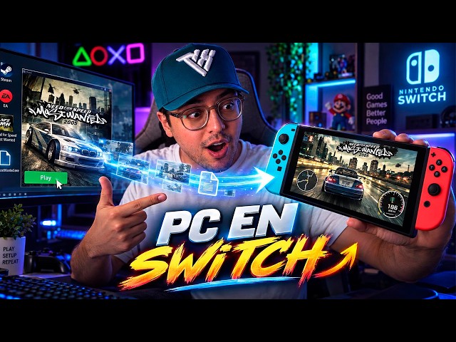 How to Play PC GAMES on NINTENDO SWITCH | Step-by-Step Tutorial