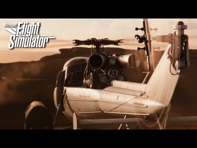 Microsoft Flight Simulator | Westland Scout | Out Skerries (EG78) ✈ Sumburgh (EGPB)