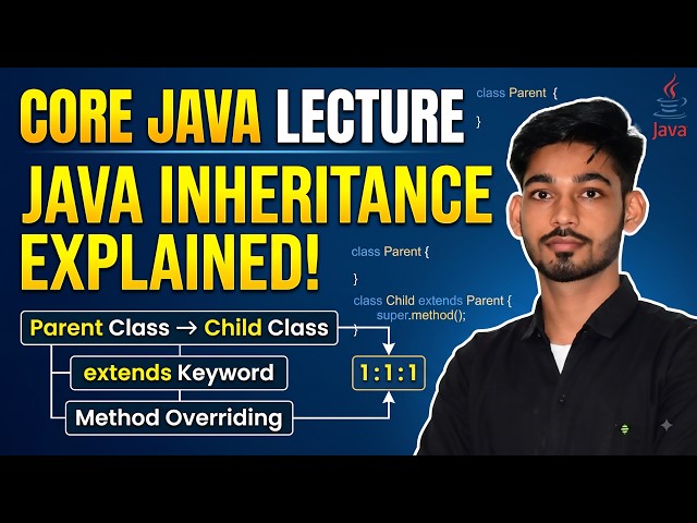 Core Java Abstract Class & Interface | Abstract Method, implements & Key Differences | Sudhir Sir