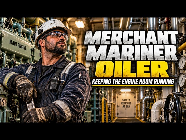 Merchant Mariner Oiler | Keeping the Engine Room Running