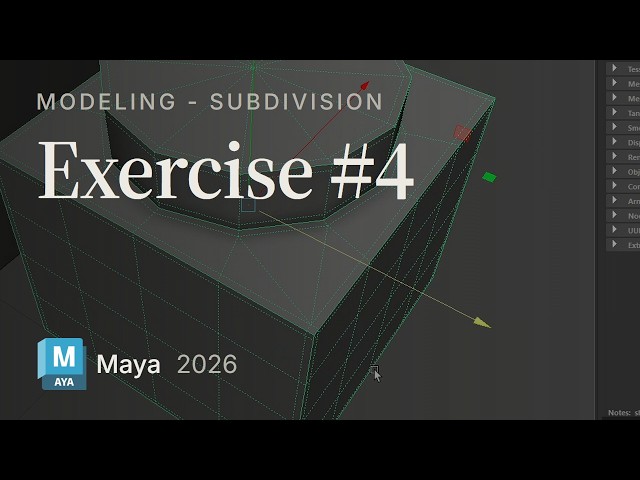 Subdivision Modeling Exercise #4