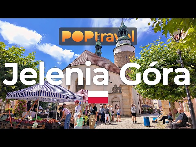 JELENIA GORA, Poland - Walking Tour - 4K HDR