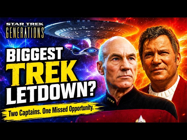 Why Star Trek Generations Failed Its Two Greatest Captains