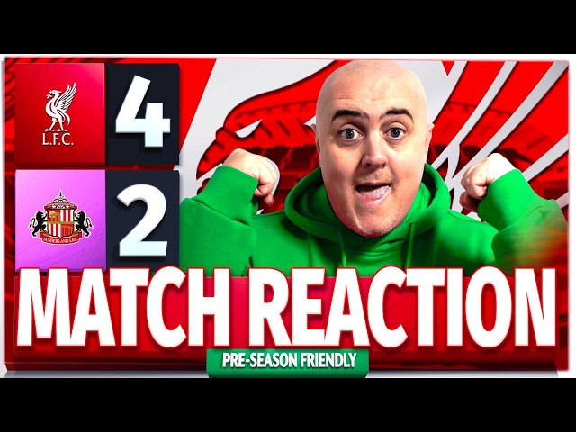 YOUNG REDS SHINE WITH IMPRESSIVE WIN! IRAOLA BALL HAS ARRIVED! Liverpool 4-2 Sunderland Reaction