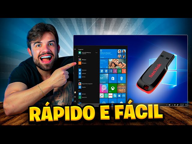 COMO FORMATAR O PC DA FORMA RÁPIDA, CERTA E FÁCIL
