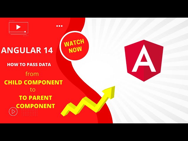 Angular - How to Pass Data From a Child Component to a Parent Component