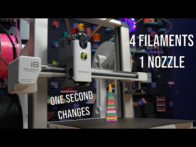 Fastest Filament Change 3d Printer - Creality SparkX i8