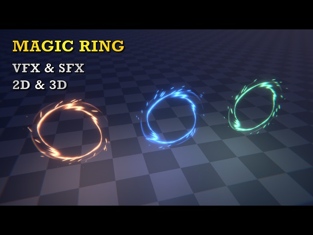 Magic Ring VFX For Unity