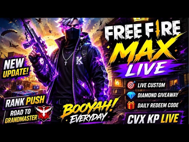 {LIVE} Free Fire Live Playing With Vishnurajput senseviti 😳 And Fun Unlimited 😂