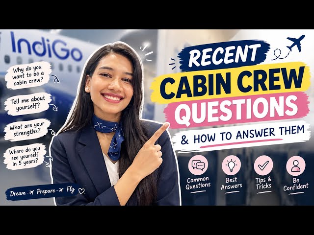 Recently Asked Cabin Crew Interview Questions and Answers 2026