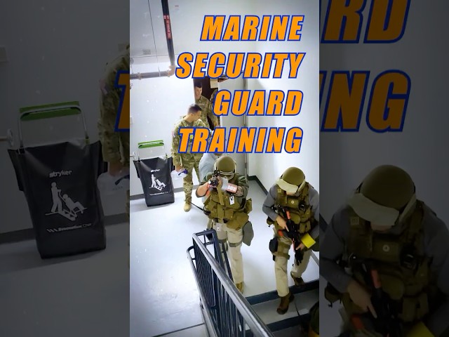 Marine Security Guards Training at U.S Embassy N'Djamena Chad