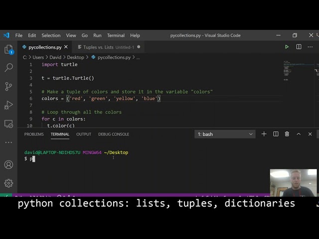 Python Tuples