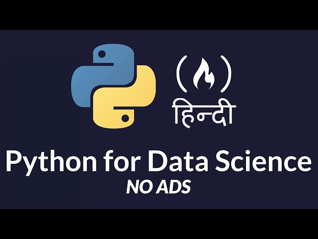 Python Fundamentals for Data Science | freeCodeCamp Hindi
