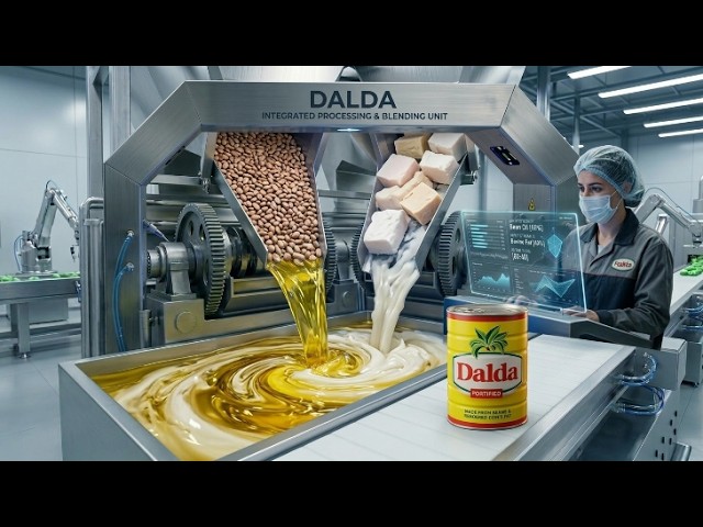Inside the Massive Dalda Ghee Factory l How Premium Cooking Ghee Is Made