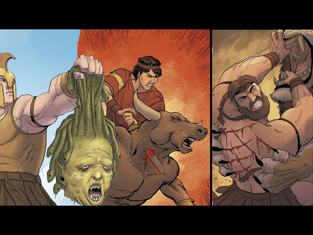 The Adventures of the Greatest Heroes of Greek Mythology - Perseus - Theseus - Hercules and Belle...