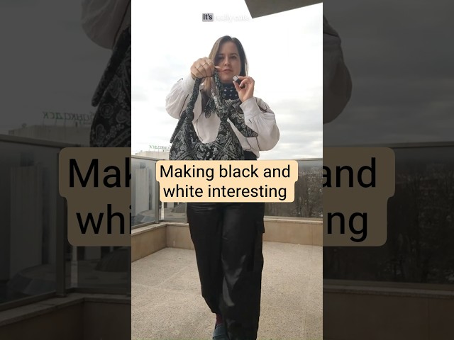All black and white (but make it interesting)