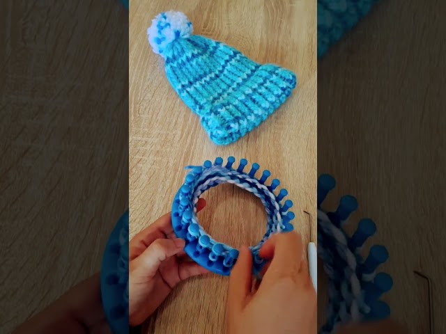 Knitting loom for beginners step by step #knitting #scarf  #hat #crochet #knitting_loom_eljammari