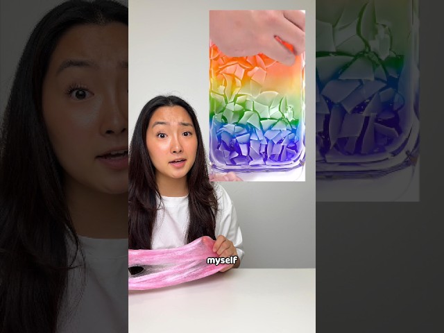 Making Viral Rainbow Wax Cracking Tray! 🌈 (SATISFYING)