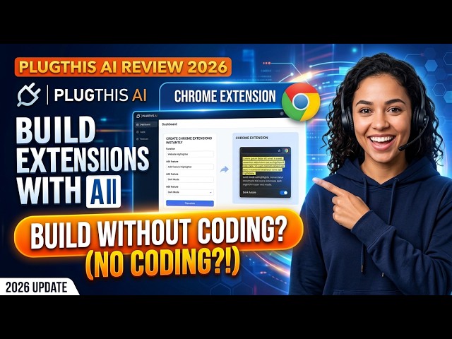 PlugThis AI Review 2026: Build Chrome Extensions With AI Without Coding?