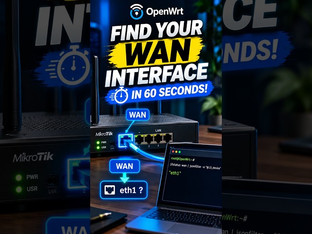 Find Your WAN Interface in OpenWrt in 60 Seconds!