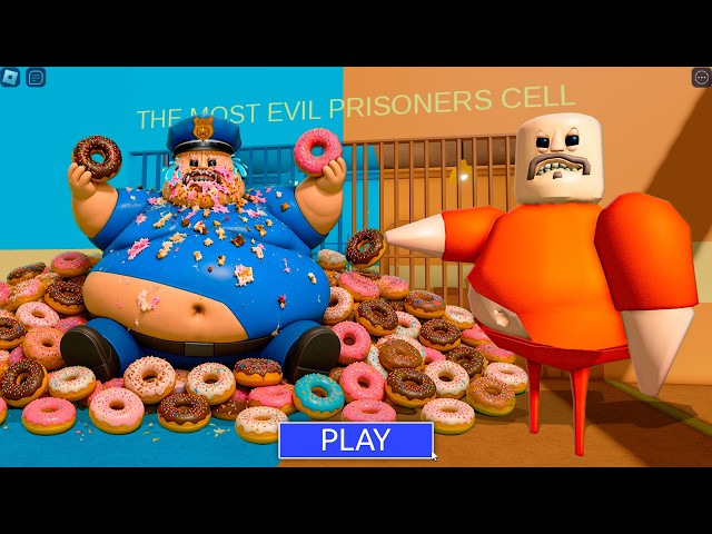 PRISONER ESCAPES BARRY'S PRISON RUN CAKE - ZOOKA Challenge! New Scary Obby (#Roblox)