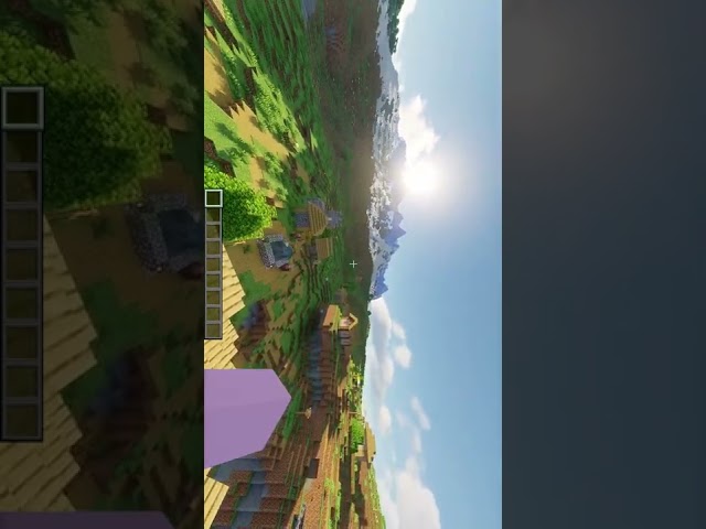 Peaceful Minecraft Realm #shorts
