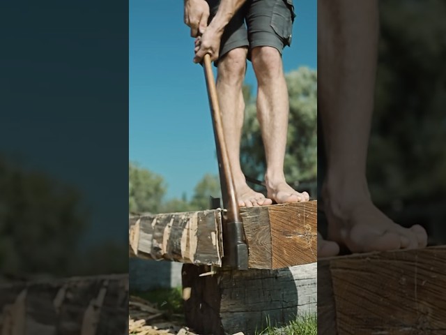 Is This How Carpentry Was Centuries Ago?