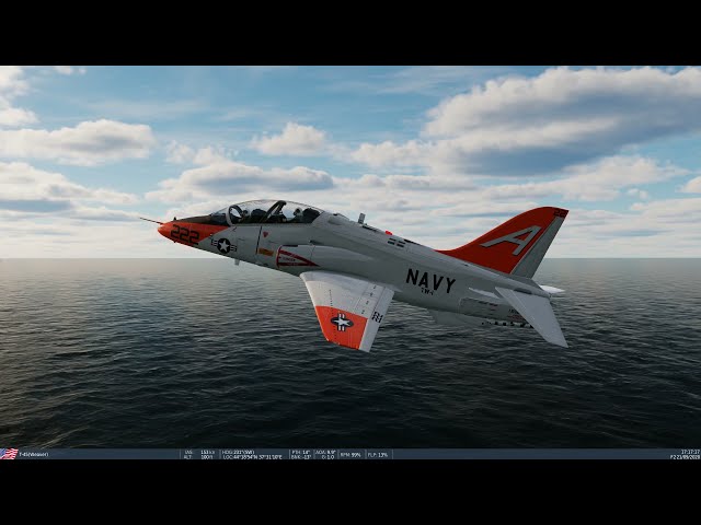 VNAO Simulations T-45 Mod: Start up, Carrier Take offs and landings -DCS World