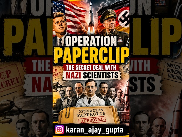 OPERATION PAPERCLIP: THE SECRET DEAL WITH NAZI SCIENTISTS
