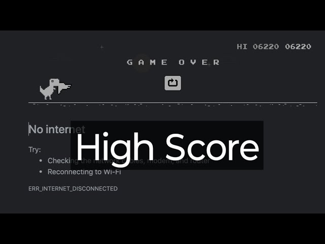 Dino Game High score 🔥 | #dino #games