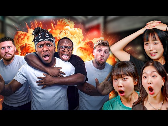 Korean Girls React To Clips That Made **SIDEMEN** Famous! | 𝙊𝙎𝙎𝘾