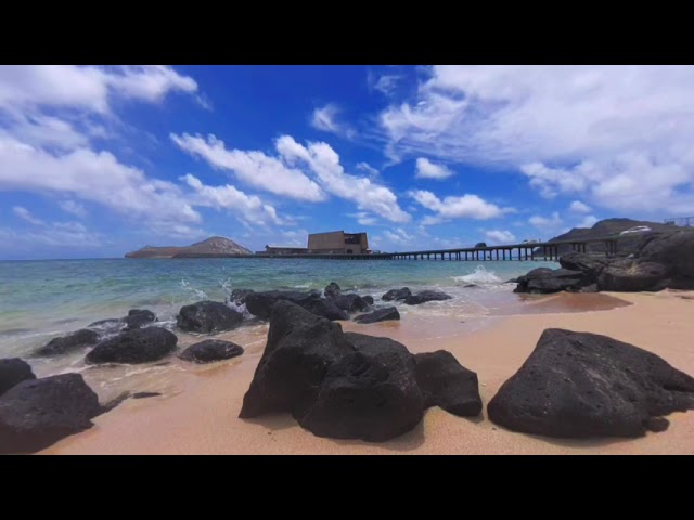 [PowerDirector 365 Edited Output +ForkMMI_CLI_TAG] Hawaii Makapuu Beach VR180 full manual injected