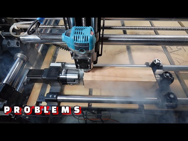 Using the Onefinity Revolution 4th Axis—Here’s What Went Right (and Wrong) | with solutions