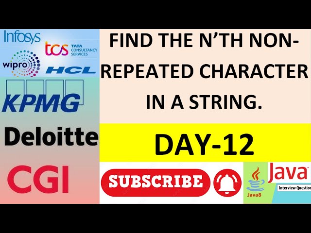 TCS|INFOSYS|HCL|ACCENTURE|MNC.. Coding Question Using Java & Java8 Stream API For 2-3+Yrs Exp Day-12