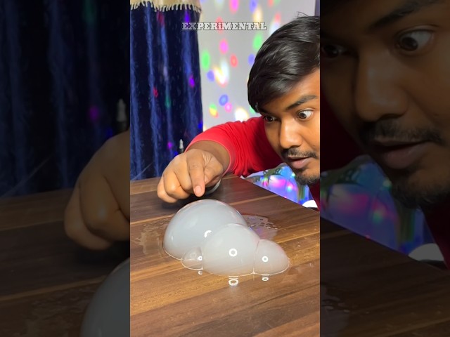 Smoke bubble #experiment #youtubeshorts #viralreels