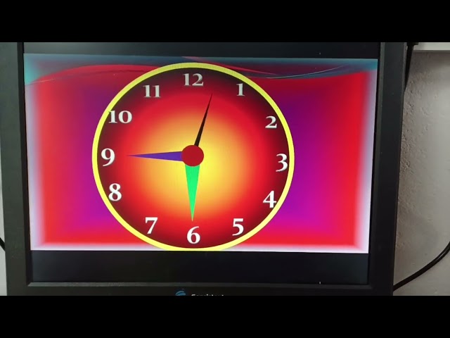 Real watch in PowerPoint how to create