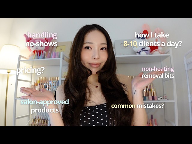 the ULTIMATE beginner nail tech guide + business tips (from a nail salon owner)