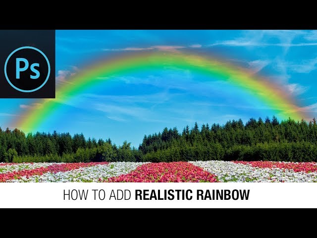 How to Add Realistic Rainbow to Photo in Photoshop