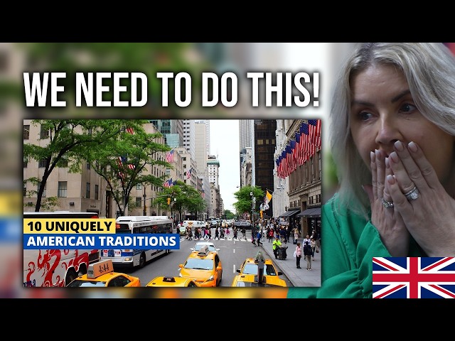 BRITS React to 10 American Traditions The World Finds Fascinating