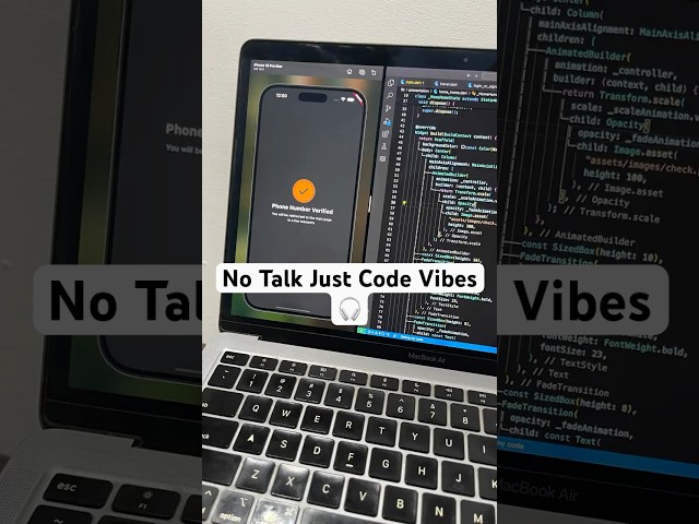 Flutter Tutorial for Beginners – Build This in 60s!