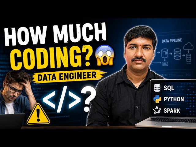 How Much Coding Does a Data Engineer Really Need? 😱