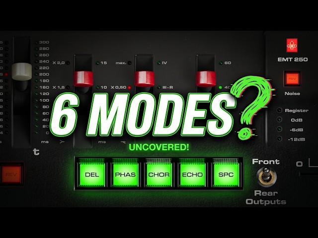More Than Just a Reverb? UAD EMT 250 | Why Do These Controls Keep Changing?