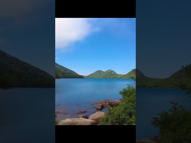 Run with it at Jordan Pond