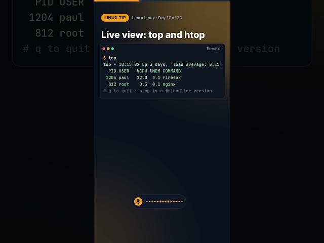 Linux tip: Kill a frozen program #shorts
