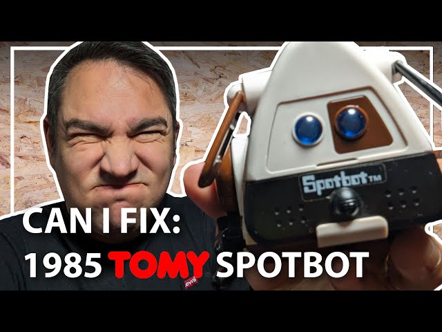 Tomy Spotbot Repair - 1985 Retro Toy Repair